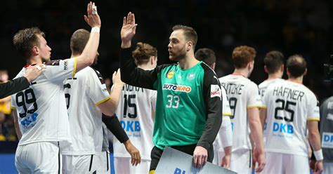 Handball Dhb M Nner Beenden Wm Auf Platz Team Deutschland