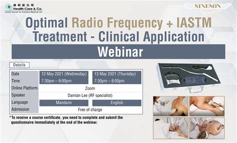 Optimal Radio Frequency + IASTM Treatment - Clinical Application