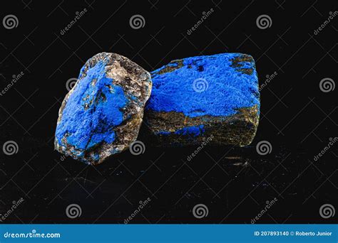 Cobalt Is A Chemical Element Present In The Enameled Mineral Blue