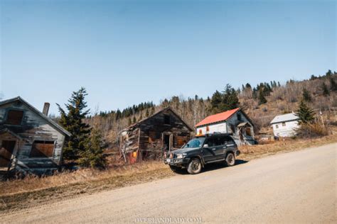 BC Ghost Town Gold Bridge Bralorne From Lillooet Overland Lady