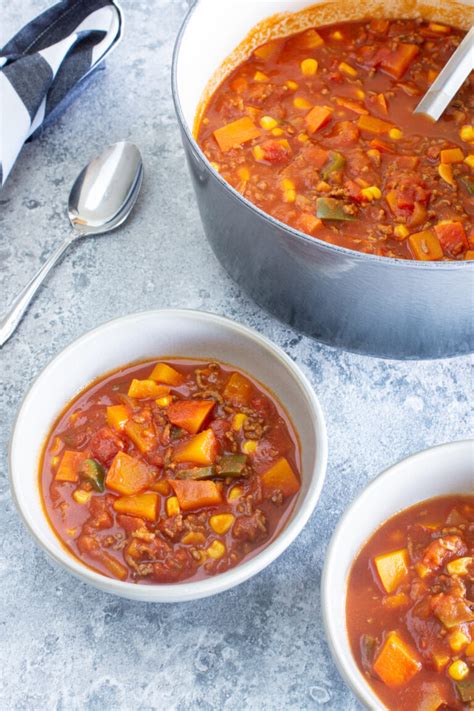 Kürbis con Carne Herbstlicher Eintopf LieberBacken