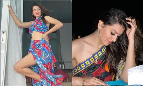 Hansika Motwani Flaunts Her Bold Side In Floral Bikini