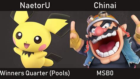 Monthly Smash Breizh Naetoru Pichu Vs Chinai Wario Winners