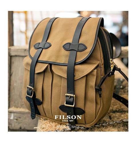 Filson Rugged Twill Rucksack Tan Der Ultimative Begleiter F R Jeder