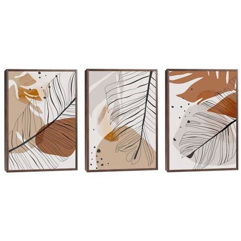 Quadro Decorativo Telas Abstrato Moderno Boho