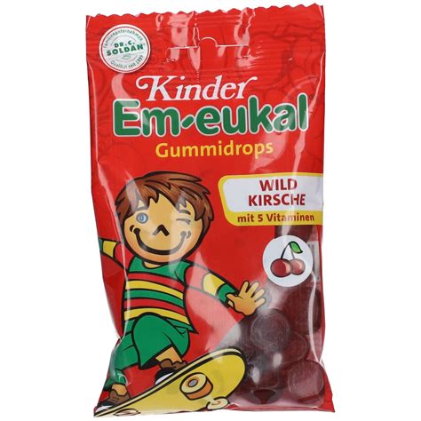 Kinder Em Eukal Gummidrops Wildkirsche Zuckerhaltig 75 G Shop Apotheke