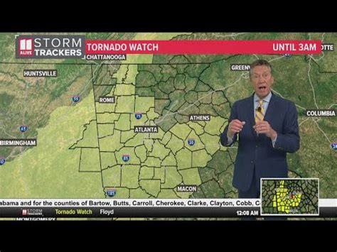 Tornado Watch Extended To Include More Counties Youtube