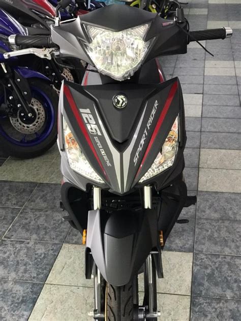 SYM SPORT RIDER 125 SE PROMOSI MERDEKA Motorbikes On Carousell