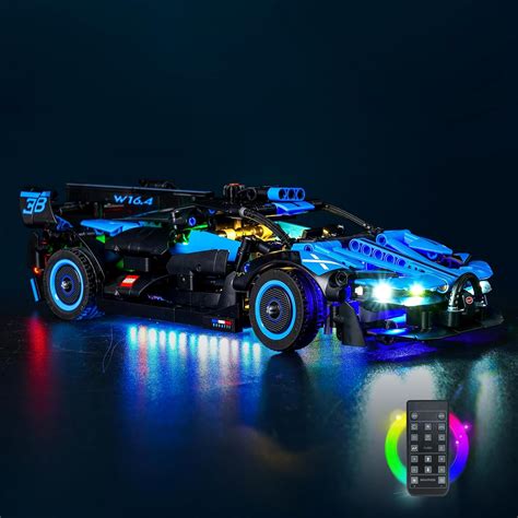 Amazon Vonado Led Light Kit For Lego Bugatti Bolide Agile Blue