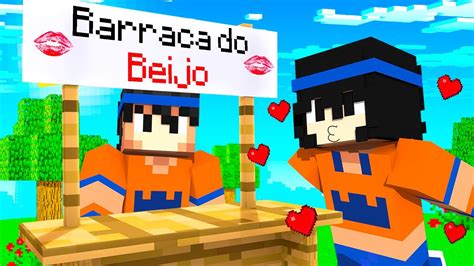 HEYDAVI ABRIU UMA BARRACA DO BEIJO NO MINECRAFT FAMÍLIA ARQUEIRA