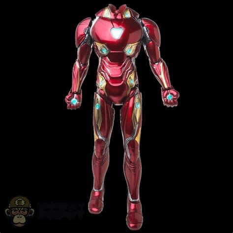 Monkey Depot Figure Hot Toys Iron Man Mark 50 Light Up Body Diecast