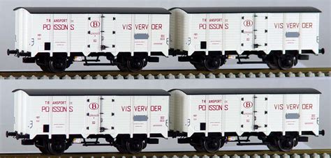 Ls Models Set Of Box Cars Tipe Idls Transport De Poissons