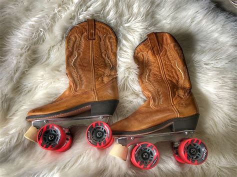 Cowgirl Boot Roller Skates