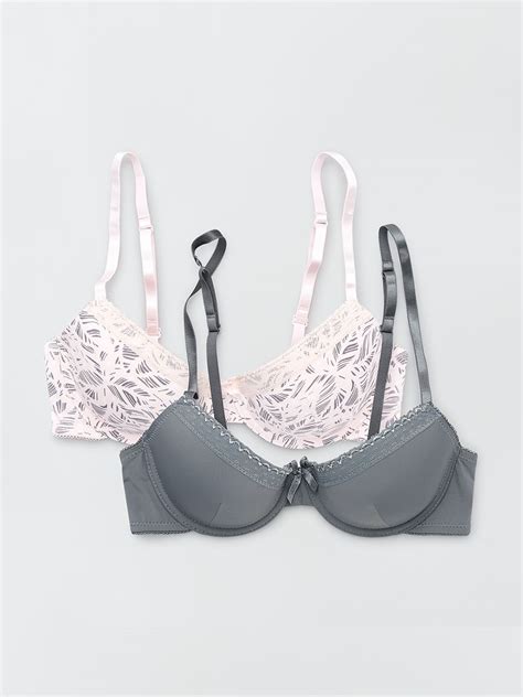 Pack De 2 Sujetadores Envie De Lingerie Gris Rosa Kiabi 22 00