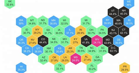 Mapped The Most And Least Educated States In America Smarticks