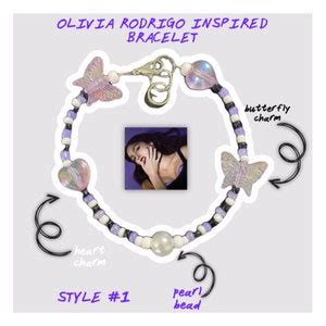 Olivia Rodrigo Inspired Bracelets Etsy Uk