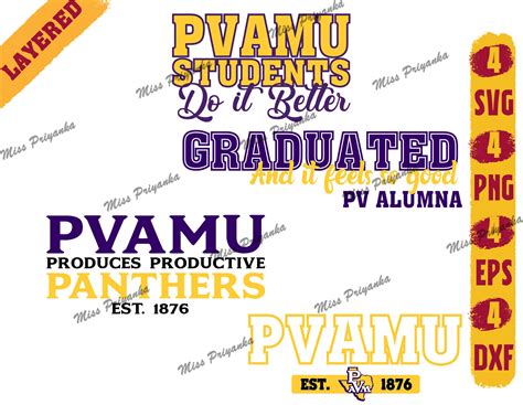 Prairie View Svg Pvamu Svg Prairie View Aandm University Svg Etsy