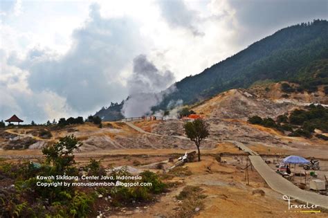 Melihat Letupan Kawah Sikidang Dataran Tinggi Dieng Yang Menakjubkan