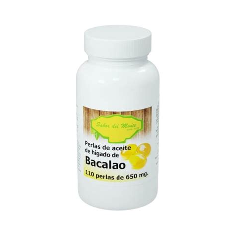 Aceite de Hígado de Bacalao 110 perlas Sabor del Monte