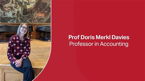 Meet Prof Doris Merkl Davies Professor In Accounting Youtube