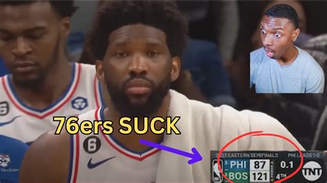 Insane Boston Celtics Vs Philadelphia 76ers Reaction Game 2 Reaction Youtube