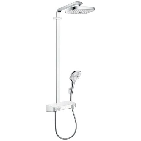 Hansgrohe Raindance Select E White Chrome Shower Jet Showertablet