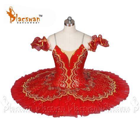 Red Paquita Classical Professional Ballet Tutus Bt640 Adult Pancake