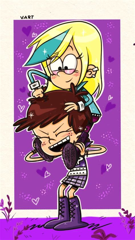 Loud House Luna and Other Characters Hugging | Cartoon Image