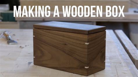 Making A Wooden Box For The Giveaway Youtube