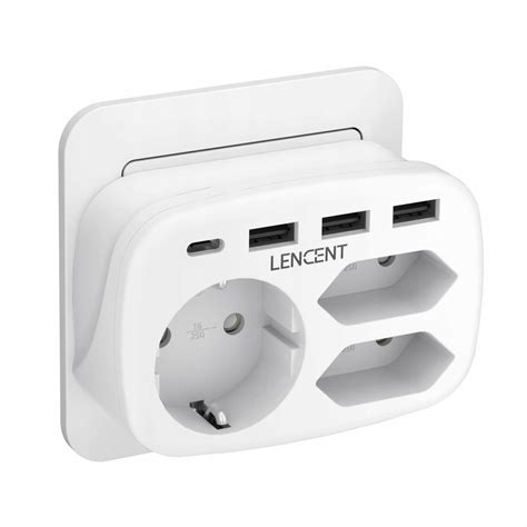 Lencent Z Suvkov Kostka Euro Standard Usb A Usb C Minimalistick Za