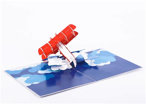 Airplane Adventure 3d Pop Up Card Liif