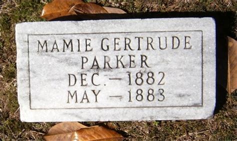 Mamie Gertrude Parker M Morial Find A Grave