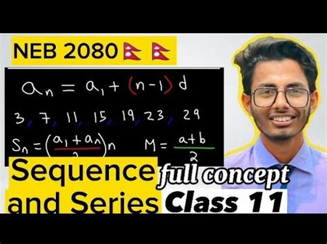 Sequence And Series Class 11 Full Concept YouTube