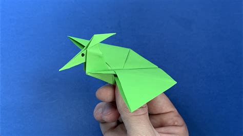 Origami de Dinosaurio Cómo hacer un dinosaurio pterodáctilo de papel