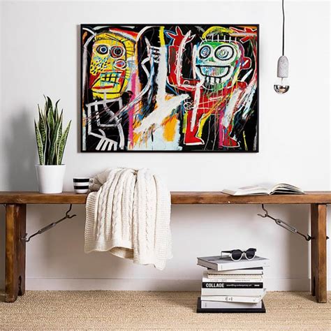 Wall Art Basquiat Street Art Canvas Prints Poster Prints Art