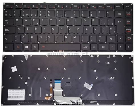 Teclado Espa Ol Lenovo Yoga Isk Series Sin Tecla Power