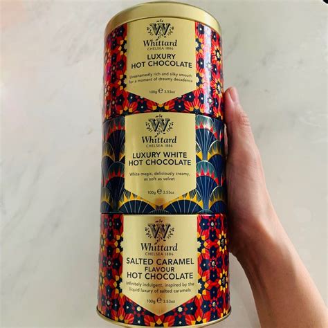 Whittard Chelsea Luxury Hot Chocolate Food Drinks Packaged