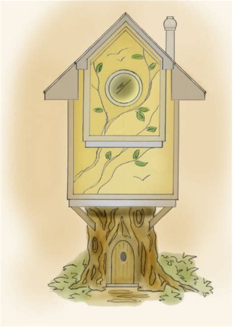 Tree House - Unique House Plans