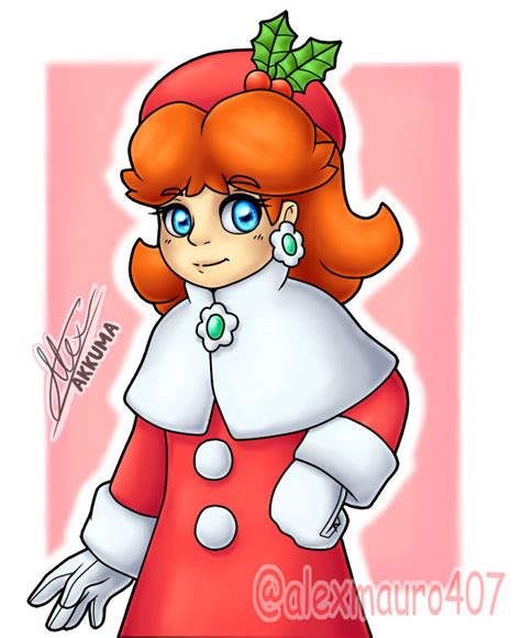 Princess Daisy Christmas 2020 By Alexmauricio407 On Deviantart