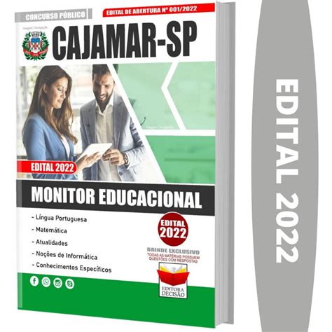 Apostila Concurso Cajamar SP MONITOR EDUCACIONAL Solução Cursos e