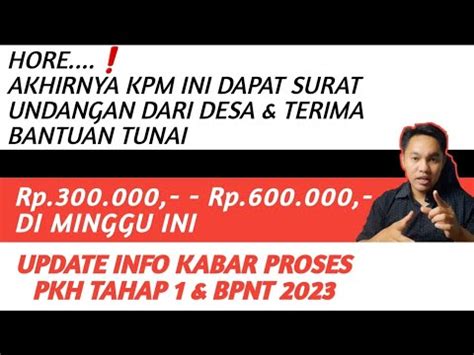 Kpm Ini Sudah Dapat Undangan Mencairkan Bantuan Ribu Di Desa