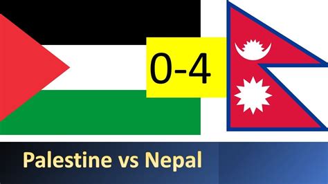 Nepal Vs Palestine WAFF 4 Goals By Nepal Womens Football Team YouTube