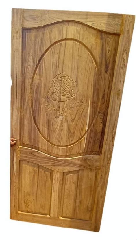 Interior X Feet Teak Wood Door For Home At Rs Piece In Budhni