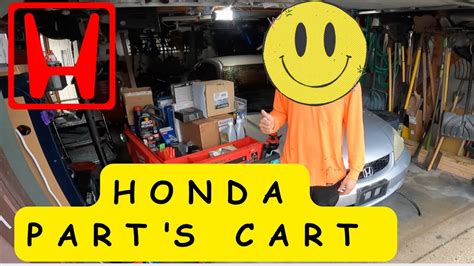 Tool Cart Full Of Honda Parts Youtube