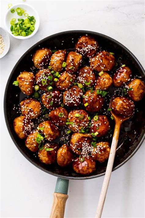 Chicken Meatballs In Hoisin Sauce Slimming Eats Recipe Artofit