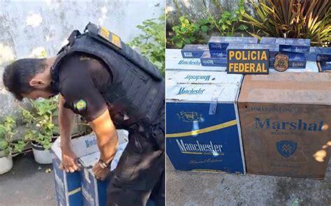 Pf Cumpre Mandados Contra Suspeitos De Contrabando De Cigarros No Norte