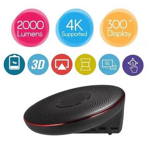 Android LED Projector with WiFi and Battery at Rs 39990/unit | Wireless ...