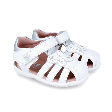 Sandalias blancas para niña 242300 B