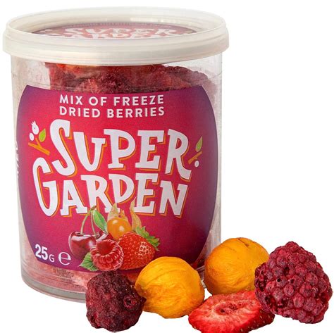 Gefriergetrocknete Beeren Mix Leckere Reine Gefriergetrocknete