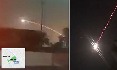 C Ram Defense System Takes Down Rockets Fired At Us Embassy In Baghdad Daily Mail Online